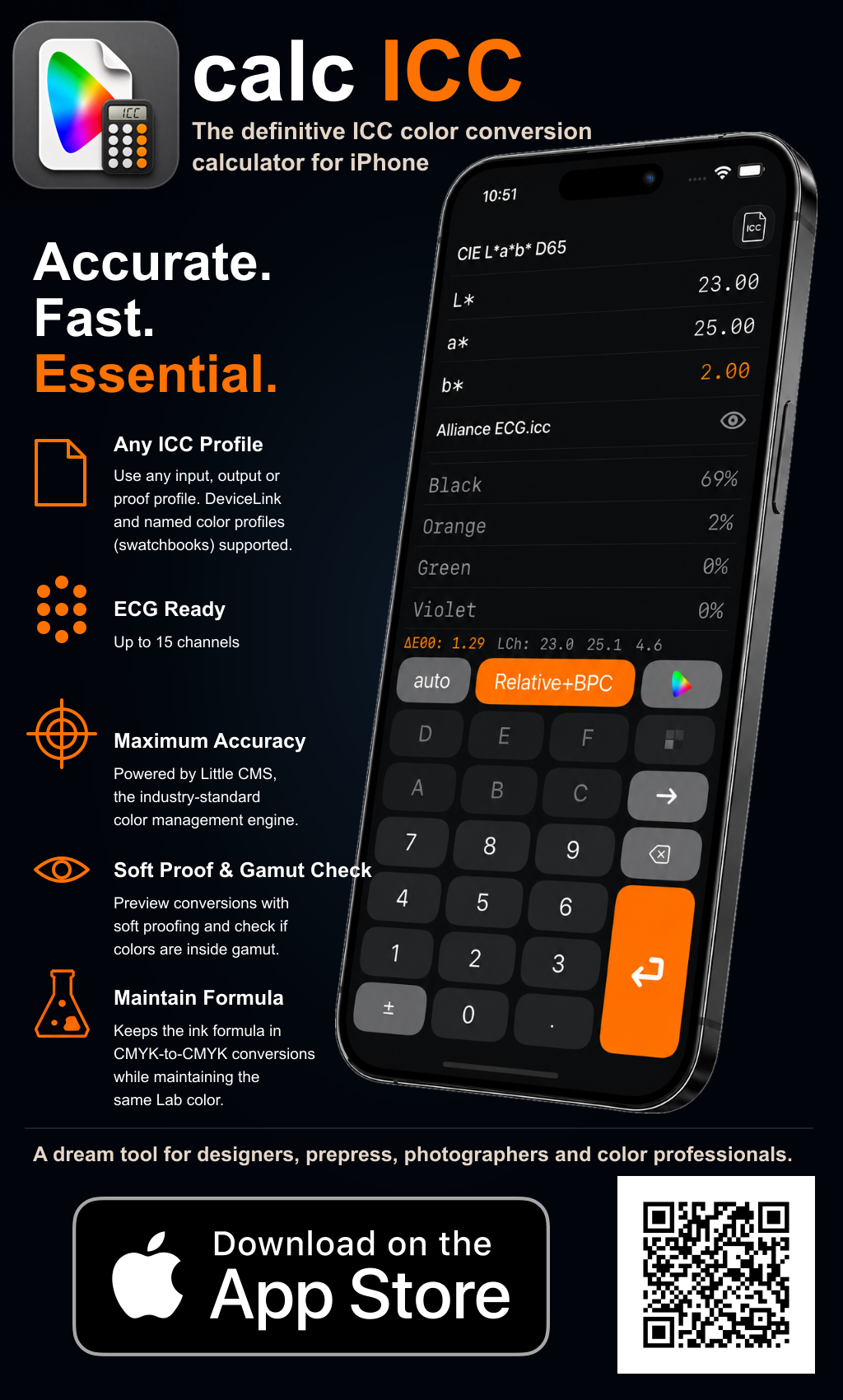 calc ICC on iPhone